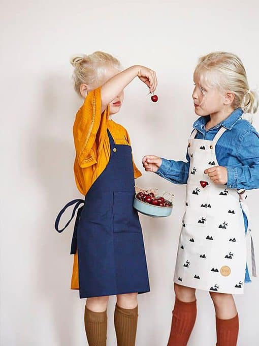 Tablier D'enfant Bleu Marine | 2 17 Nos minis