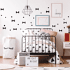 Box Stickers Noeuds Et Pois Noir