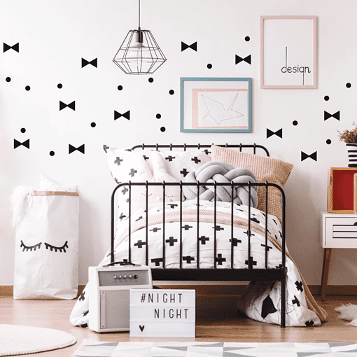 Box Stickers Noeuds Et Pois Noir | 4fad36 a679ece289f04dcd9981f361661ad7b8 mv2 d 2308 2308 s 2 Nos minis