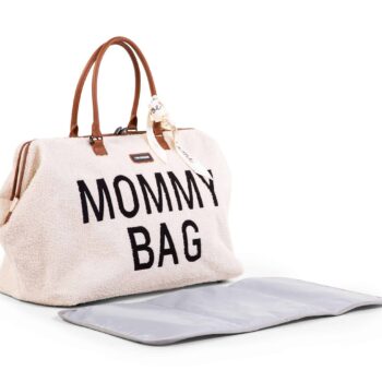 Mommy Bag Sac A Langer Teddy Ecru | childhome sac a langer teddy ecru 1 Nos minis