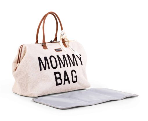 Mommy Bag Sac A Langer Teddy Ecru | childhome sac a langer teddy ecru 1 Nos minis