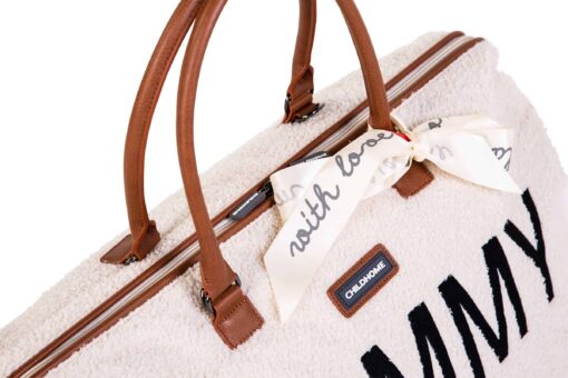 Mommy Bag Sac A Langer Teddy Ecru | childhome sac a langer teddy ecru 2 Nos minis