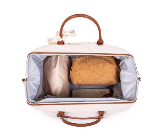 Mommy Bag Sac A Langer Teddy Ecru | childhome sac a langer teddy ecru 3 Nos minis