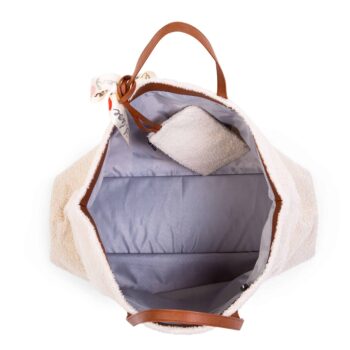 Family Bag Sac A Langer Teddy Ecru | childhome sac family teddy ecru1 Nos minis