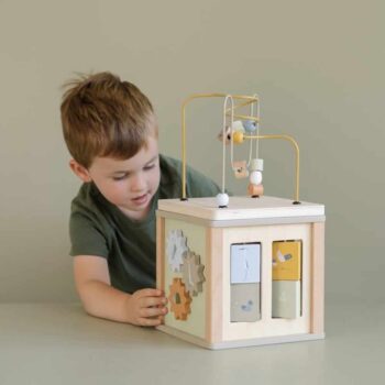 Cube D'activités En Bois Little Goose | little dutch cube dactivites en bois little goose1 Nos minis