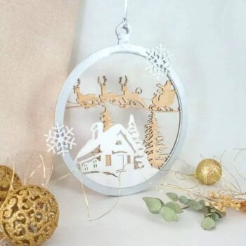 Boule de Noël Santa | NAGU boue Santa Nos minis