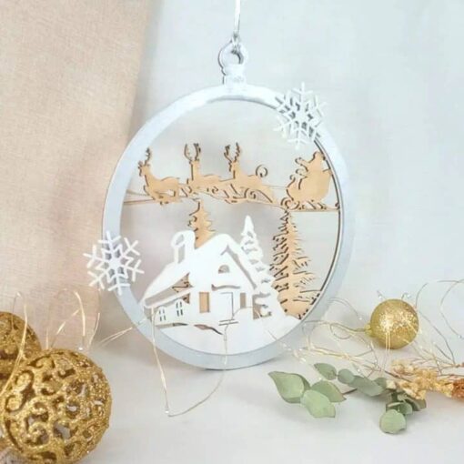 Boule de Noël Santa | NAGU boue Santa Nos minis