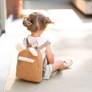 My First Bag Teddy Mouton Retourné | sac a dos bebe my first bag effet suedine 24 cm 4 Nos minis