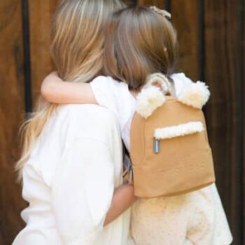My First Bag Teddy Mouton Retourné | sac a dos bebe my first bag effet suedine 24 cm 7 Nos minis