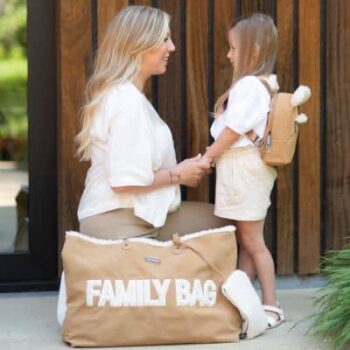 My First Bag Teddy Mouton Retourné | sac a dos bebe my first bag effet suedine 24 cm 9 Nos minis