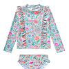 Ensemble De Bain Yanika - Water River Flowers