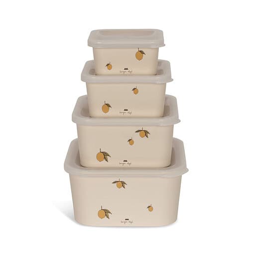 Bouée Junior Lemon | KS100271 FOOD CONTAINER SET LEMON Extra 0 Nos minis