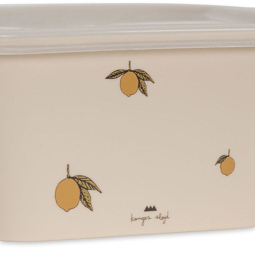 Bouée Junior Lemon | KS100271 FOOD CONTAINER SET LEMON Extra 4 Nos minis