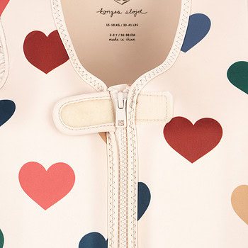 | KS100417 NEOPRENE FLOAT FRILL VEST BON COEUR COLORE Extra 5 Nos minis