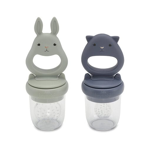 Pack De 2 Grignoteuses Onyx | KS4279 SILICONE FRUIT FEEDING PACIFIER ONYX Extra 0 Nos minis