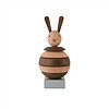 Lapin à Empiler En Bois