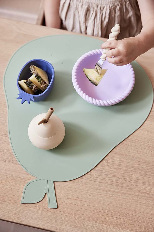 Dinnette en bois | M107327 Yummy Pear Placemat 701 Green Extra 1 Nos minis