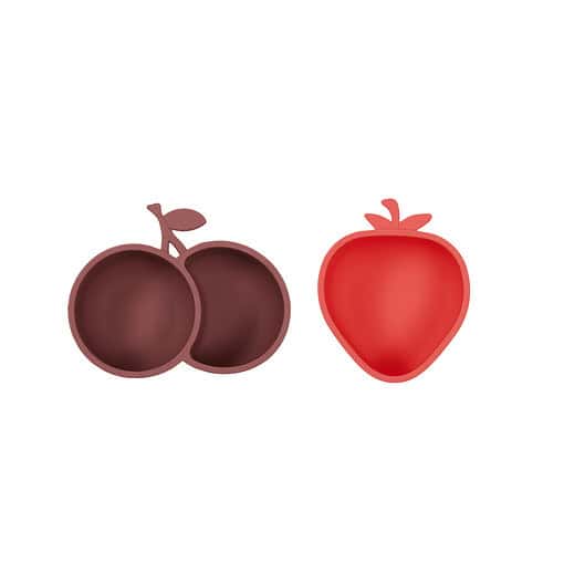 Dinnette en bois | M107407 Yummy Strawberry Cherry Snack Bowl 405 Cherry Red Nutmeg Main Nos minis