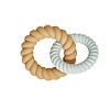 Jouet De Dentition Mellow - Bleu et Caramel