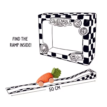 Wally La Pastèque | baby cars toys cathy carrot ramp en e8a4a9a0 f0d1 405b b5cb d3333654a7c0 Nos minis