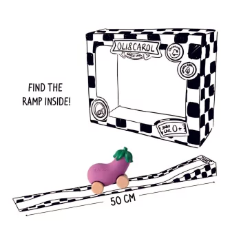 Wally La Pastèque | emma eggplant baby green car en ae340ecf 0bb0 4ad7 8f3e fda41080a129 Nos minis
