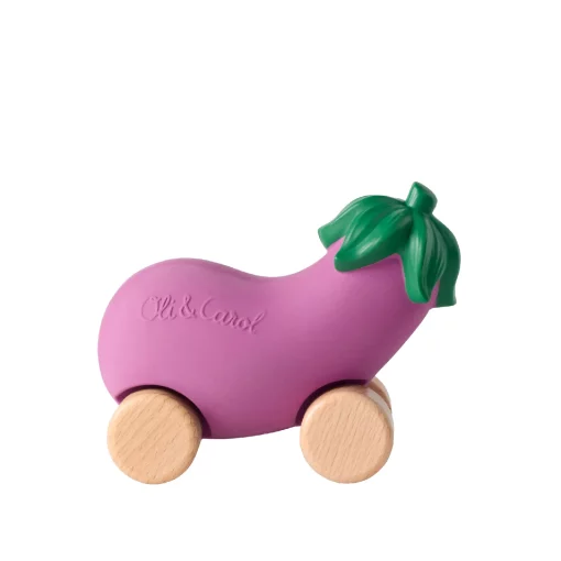 Wally La Pastèque | emma eggplant baby green car 4 Nos minis