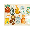 Puzzle Chiffres en Bois - Safari