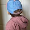 Casquette Nos minis bleu et rose enfant