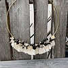 Couronne Personnalisable - Beige et Noir