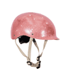 Casque De Vélo - Rose A Paillettes