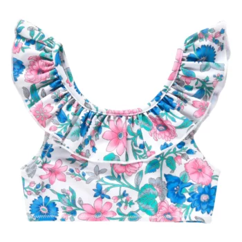 Chouchou Kim Turquoise Flowers | 4455 Nos minis