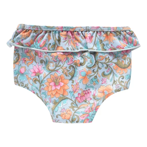 Chouchou Kim Turquoise Flowers | 5454551 Nos minis