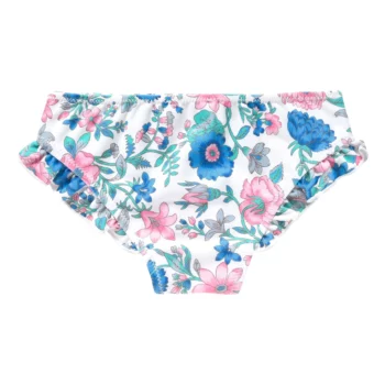 Chouchou Kim Turquoise Flowers | 545656 Nos minis