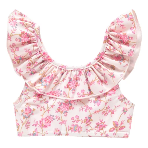 Chouchou Kim Turquoise Flowers | 546565 Nos minis