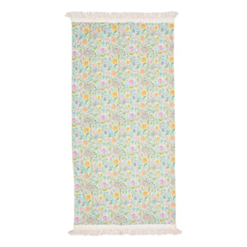 Chouchou Kim Turquoise Flowers | 554655 Nos minis
