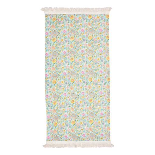 Chouchou Kim Turquoise Flowers | 554655 Nos minis