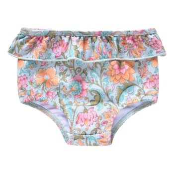 Chouchou Kim Turquoise Flowers | 65456 Nos minis