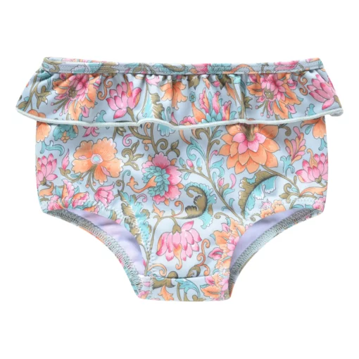 Chouchou Kim Turquoise Flowers | 65456 Nos minis