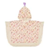 Cape De Bain Mael Poncho - Cream Bucolia Fields