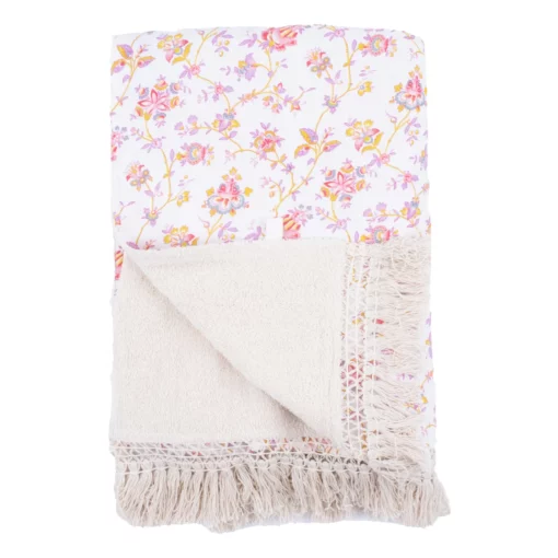 Chouchou Kim Turquoise Flowers | 89655 Nos minis