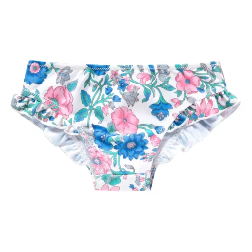 Chouchou Kim Turquoise Flowers | 95464 Nos minis