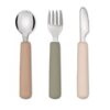 Couverts Enfants Beige - Fourchette, Cuillère, Couteau