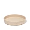 Assiette En Silicone Avec Ventouse Cœurs Beige