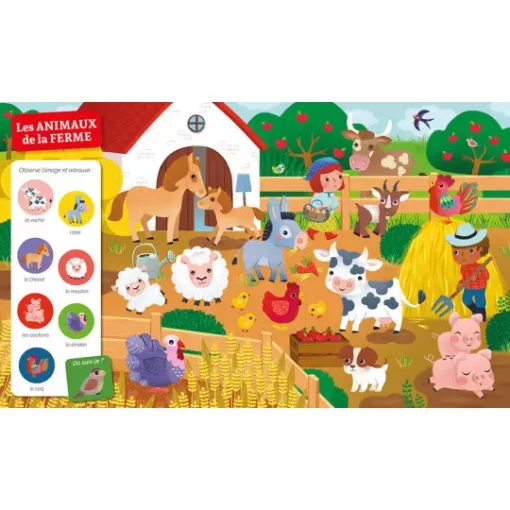 Mon Amour | cherche et trouve des tout petits chez les animaux 1 Nos minis