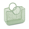 Petit Panier De Plage Samantha Menthe