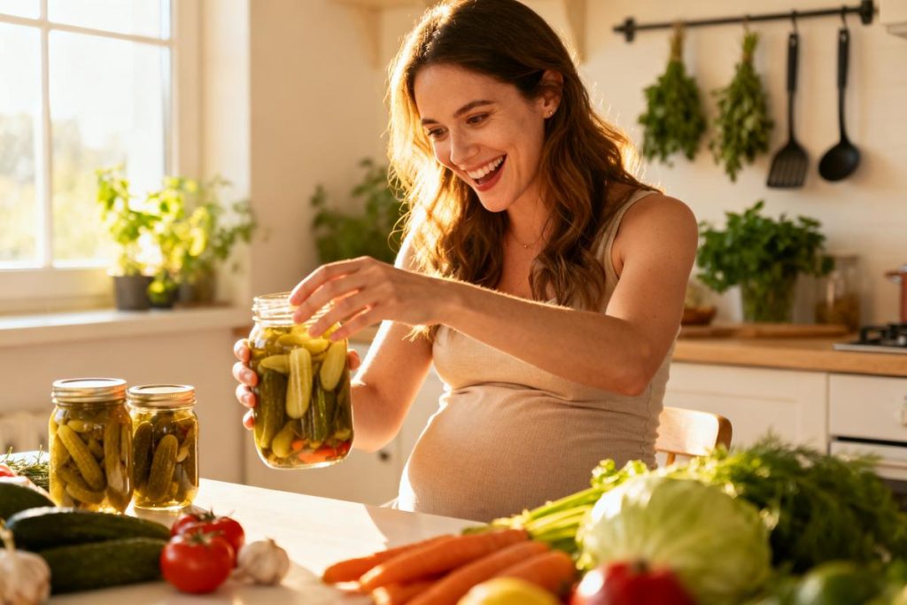 Envie de cornichon pendant la grossesse : fille ou garçon ?