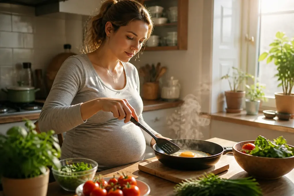 Peut-on manger des oeufs au plat enceinte : conseils et infos essentielles
